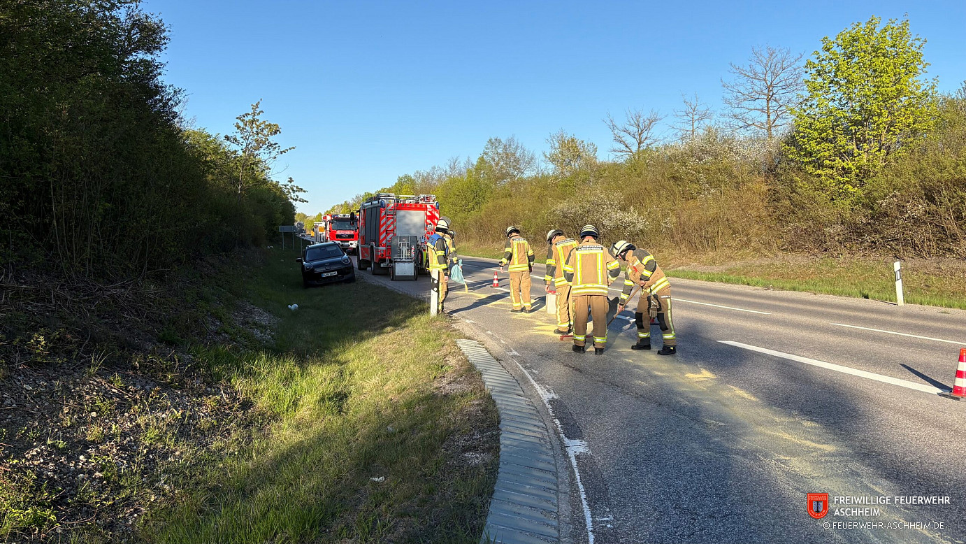 Technische Hilfe - THL 1 klein Straße reinigen