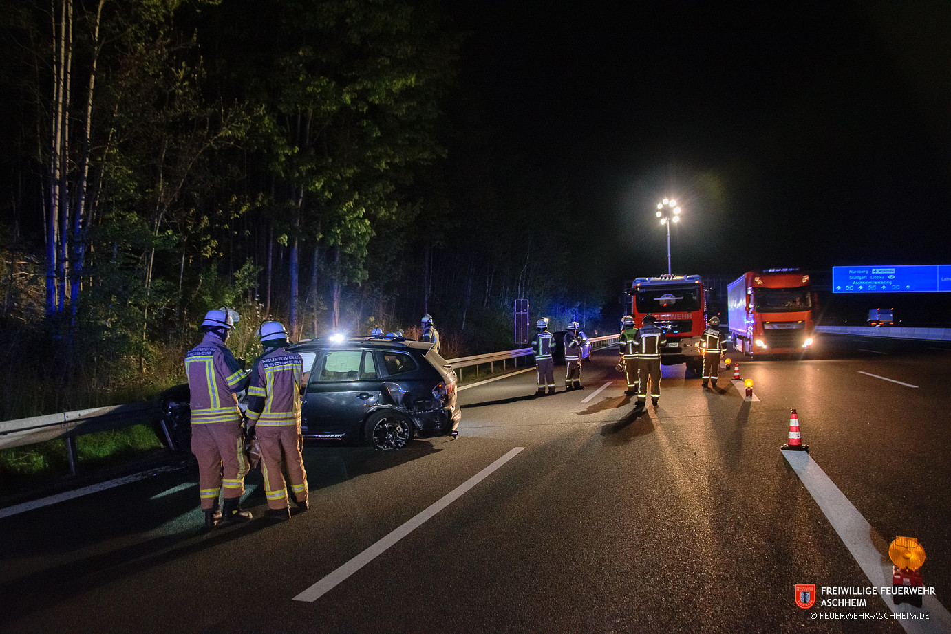 Technische Hilfe - THL 1 VU mit PKW